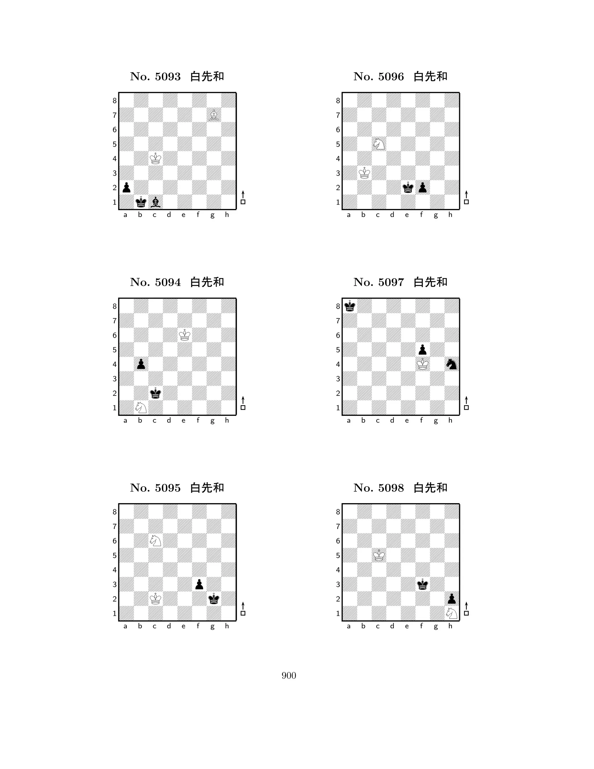 Z0Z0Z0Z0 
8Zka0Z0Z0 
Z0Z0Z0Z0 
pZ0Z0Z0Z 
0ZKZ0Z0Z 
0Z0Z0Z0Z 
Z0Z0Z0A0 
0Z0Z0Z0Z 
No. 5093 xkÚ 
7654321Z0Z0Z0Z0 
0Z0Z0Z0Z 
a b c d e f g h 
0Z0ZKZ0Z 
Z0Z0Z0Z0 
No. 5094 xkÚ 
80o0Z0Z0Z 
765ZNZ0Z0Z0 
0ZkZ0Z0Z 
Z0Z0Z0Z0 
4321Z0Z0Z0Z0 
0Z0Z0Z0Z 
a b c d e f g h 
0ZNZ0Z0Z 
Z0Z0Z0Z0 
No. 5095 xkÚ 
80Z0Z0Z0Z 
765Z0Z0Z0Z0 
0ZKZ0ZkZ 
Z0Z0ZpZ0 
4321a b c d e f g h 
Z0M0Z0Z0 
8Z0Z0Z0Z0 
ZKZ0Z0Z0 
0Z0Zko0Z 
0Z0Z0Z0Z 
0Z0Z0Z0Z 
Z0Z0Z0Z0 
0Z0Z0Z0Z 
No. 5096 xkÚ 
7654321Z0Z0Z0Z0 
kZ0Z0Z0Z 
a b c d e f g h 
0Z0Z0Z0Z 
Z0Z0ZpZ0 
No. 5097 xkÚ 
80Z0Z0J0m 
765Z0Z0Z0Z0 
0Z0Z0Z0Z 
Z0Z0Z0Z0 
4321Z0Z0Z0Z0 
0Z0Z0Z0Z 
a b c d e f g h 
0Z0Z0Z0Z 
Z0J0Z0Z0 
No. 5098 xkÚ 
80Z0Z0Z0Z 
765Z0Z0Z0ZN 
0Z0Z0Z0o 
Z0Z0ZkZ0 
4321a b c d e f g h 
900 
 