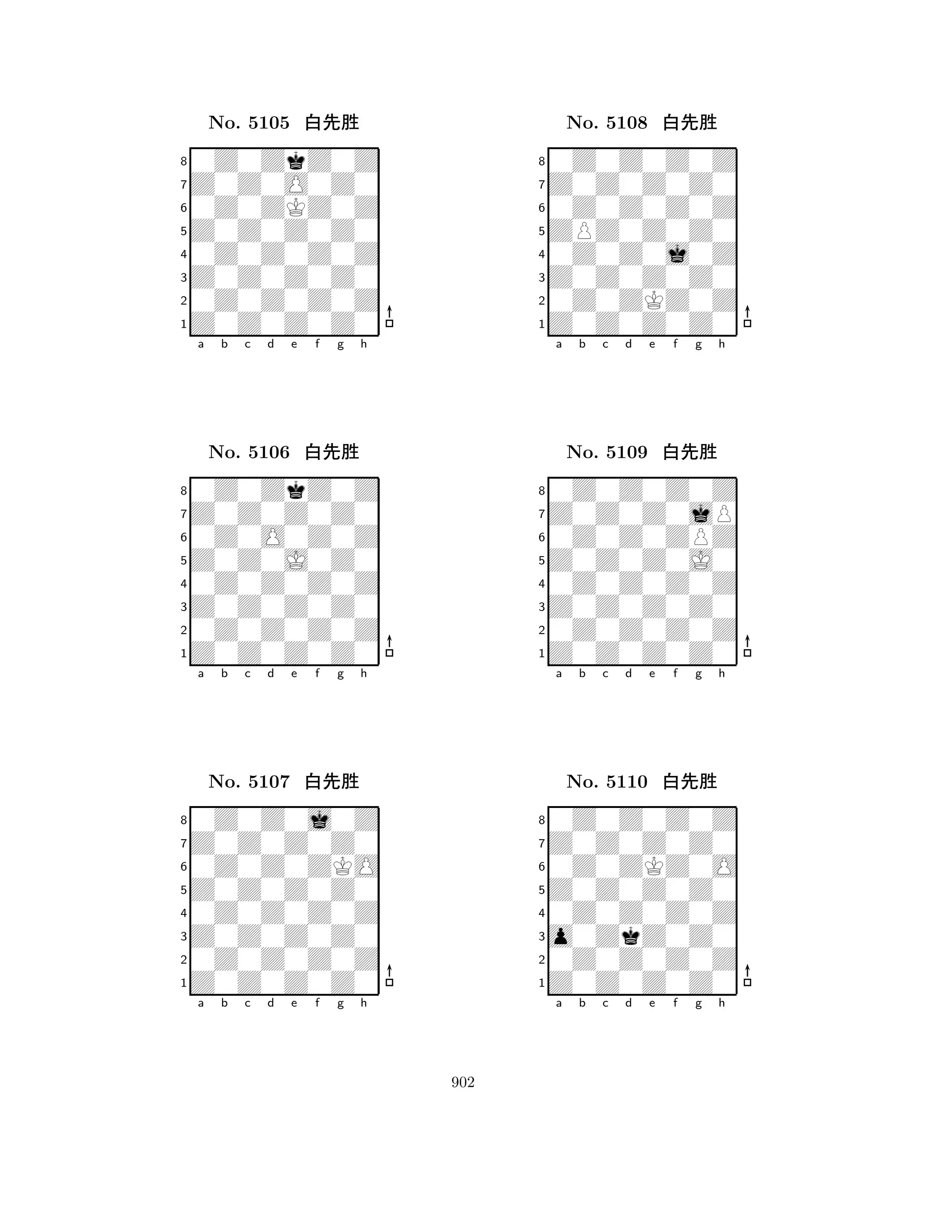 Z0Z0Z0Z0 
8Z0Z0Z0Z0 
Z0Z0Z0Z0 
0Z0Z0Z0Z 
0Z0Z0Z0Z 
0Z0ZkZ0Z 
Z0Z0O0Z0 
0Z0ZKZ0Z 
No. 5105 xk‘ 
7654321Z0Z0Z0Z0 
0Z0ZkZ0Z 
a b c d e f g h 
0Z0O0Z0Z 
Z0Z0J0Z0 
No. 5106 xk‘ 
80Z0Z0Z0Z 
765Z0Z0Z0Z0 
0Z0Z0Z0Z 
Z0Z0Z0Z0 
4321Z0Z0Z0Z0 
0Z0Z0j0Z 
a b c d e f g h 
0Z0Z0ZKO 
Z0Z0Z0Z0 
No. 5107 xk‘ 
80Z0Z0Z0Z 
765Z0Z0Z0Z0 
0Z0Z0Z0Z 
Z0Z0Z0Z0 
4321a b c d e f g h 
ZPZ0Z0Z0 
8Z0Z0Z0Z0 
Z0Z0Z0Z0 
0Z0ZKZ0Z 
0Z0Z0j0Z 
0Z0Z0Z0Z 
Z0Z0Z0Z0 
0Z0Z0Z0Z 
No. 5108 xk‘ 
7654321Z0Z0Z0jP 
0Z0Z0Z0Z 
a b c d e f g h 
0Z0Z0ZPZ 
Z0Z0Z0J0 
No. 5109 xk‘ 
80Z0Z0Z0Z 
765Z0Z0Z0Z0 
0Z0Z0Z0Z 
Z0Z0Z0Z0 
4321Z0Z0Z0Z0 
0Z0Z0Z0Z 
a b c d e f g h 
0Z0ZKZ0O 
Z0Z0Z0Z0 
No. 5110 xk‘ 
80Z0Z0Z0Z 
765Z0Z0Z0Z0 
0Z0Z0Z0Z 
o0ZkZ0Z0 
4321a b c d e f g h 
902 
 