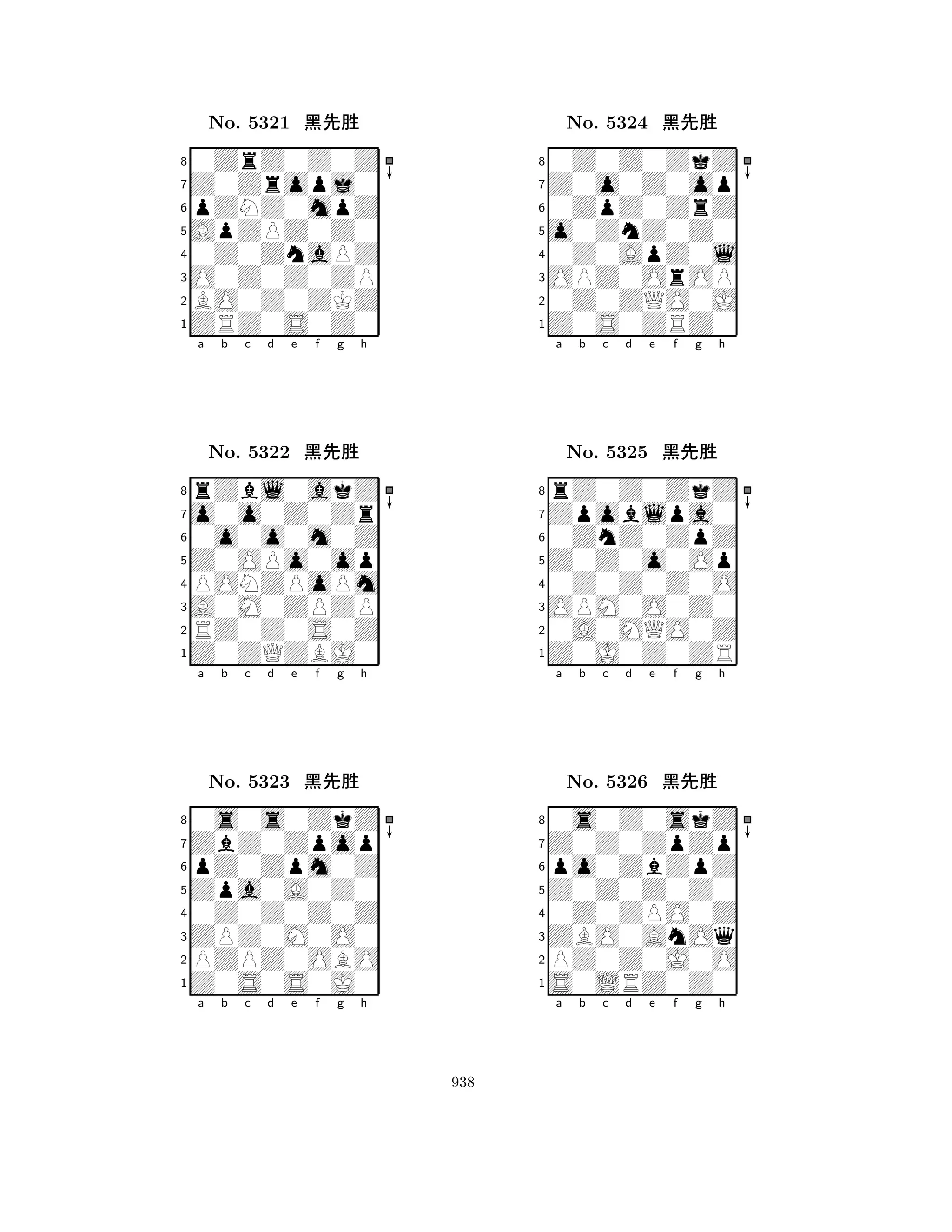 ApZPZ0Z0 
8ZRZ0S0Z0 
O0Z0Z0ZP 
BO0Z0ZKZ 
0Z0ZnaPZ 
0ZrZ0Z0Z 
Z0Zropj0 
pZNZ0mpZ 
No. 5321 çk‘ 
7654321o0o0Z0Zr 
rZbl0akZ 
a b c d e f g h 
0o0o0m0Z 
Z0OPo0op 
No. 5322 çk‘ 
8PONZPoPm 
765Z0ZQZBJ0 
RZ0Z0S0Z 
A0M0ZPZP 
4321ZbZ0Zpop 
0s0s0ZkZ 
a b c d e f g h 
pZ0Zpm0Z 
Zpa0A0Z0 
No. 5323 çk‘ 
80Z0Z0Z0Z 
765Z0S0S0J0 
PZPZ0OBO 
ZPZ0M0O0 
4321a b c d e f g h 
o0ZnZ0Z0 
8Z0S0ZRZ0 
OPZ0OrOP 
0Z0ZQO0J 
0Z0ApZ0l 
0Z0Z0ZkZ 
Z0o0Z0op 
0ZpZ0ZrZ 
No. 5324 çk‘ 
7654321Zpoblpa0 
rZ0Z0ZkZ 
a b c d e f g h 
0ZnZ0ZpZ 
Z0Z0o0Op 
No. 5325 çk‘ 
80Z0Z0Z0O 
765Z0J0Z0ZR 
0A0MQO0Z 
OPM0O0Z0 
4321Z0Z0ZpZp 
0s0Z0skZ 
a b c d e f g h 
po0ZbZpZ 
Z0Z0Z0Z0 
No. 5326 çk‘ 
80Z0ZPO0Z 
765S0LRZ0Z0 
PZ0Z0J0O 
ZBO0AnOq 
4321a b c d e f g h 
938 
 