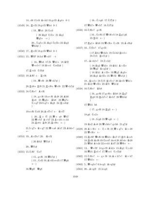 14...d6 15.d4 B×h3 16.g×f3 Bg4+0–1 
(4549) 18...R×f3 19.g×f3 Qh4 0–1 
( 19...Qh4 20.Ne3 
( 20.Kg2 Nf4+21.Kg1 Qg5+–+) 
20...Ng5+21.Kg1N×f3+22.Kg2 Qh3# ) 
(4550) 17...R×f3 18.g×f3 Qh3 0–1 
(4551) 15...Qf3! 16.h4 Q×d1! –+ 
( 16...Qh3 17.f3 Qh1+18.Kf2 Q×e1+! 19.K×e1 Ned3# ) 
17.R×d1 Nf3# 
(4552) 19.Bf6! +– R×f6 
( 19...Q×f6 20.Q×h7# ) 
20.Rd8+Rf8 21.R×f8+Q×f8 22.Q×h7# 
(4553) 18.Nf6+! B×f6 
( 18...g×f6 19.e×f6 Bd8 20.Bh6 RNe8 21.Qg4+Kh8 22.Qg7+ ×g7 23.f×g7g8 24.R×e8# 
) 
19.e×f6 Nd4 20.B×f7+! – K×f7 
( 20...R× f7 21.Q× a8 Qb7 
22.Q×b7 B×b7 23.B×d4 c×d4 
24.Re8+Rf8 25.R×f8++– ) 
21.f×g7+K×g7 22.Q×a8 Bb7 23.Bh6+! +– 
(4554) 19...B×f3+! 20. K×f3 
( 20.Kh3 Qf1# ) 
20...Qf1# 
(4555) 15.Nf6! Ne7 
( 15...g×f6 16.Qh7# ) 
( 15...Nd5 16.B×d5 e×d5 17.Qg6 +– ) 
16.Qg6! Qg8 
( 16...N×g6 17.Nf7# ) 
17.Qh7+Q×h7 18.Nf7# 
(4556) 16.Nf6+! g×f6 
( 16...N×f6 17.Q×f6 e5 18.Rg1 g6 
19.Rd1 +– ) 
17.Rg1+Kh8 18.Q×f6+N×f6 19.B×f6# 
(4557) 16...Nf3+! 17.g×f3 
( 17.Kh1Q×h2+18.N×h2R×e1+ 
19.Nf1 R×f1# ) 
17...B×h2+! 18.N×h2 
( 18.Kg2 Qh3+19.Kh1 B×f3+ 
20.Qg2 B×g2# ) 
( 18.Kh1 ×f3+19.Qg2 Bg3+ 
20.g1 B×f221.×f2 Qh1# ) 
18...R×e1+19.Nf1 R×f1+! 20.K×f1 Qh1+ 
21.Ke2 Q×f3+22.Kf1 Qh1# 
(4558) 16.Nf6+! Kh8 
( 16...g×f6 17.g×f6+Kh8 18.Rg7 Rg8 19.R×h7+! K×h7 20.Qh5# 
) 
17.Qh5 h6 
( 17...g×f6 18.Rg3 +– ) 
18.g6 Nc2+ 
( 18...f×g6 19.Q×g6 +– ) 
19.Ke2 Be8 20.Q×h6+! g×h6 21.g7# 
(4559) 20.B× f6++– N× f6 21.Q× g7+K× d8 
22.Q×f6– 
(4560) 15.R×f6! Q×f6 16.Qh5+Ke7 17.Rf1 B×e5 
18.×f6B×f6 19.N×e4! d×e4 20.Bb4+Kd8 
21.Qh6 ×d4 22.e×d4 Bd7 23.Qf6++– 
(4561) 13... Q×f3! 14.g×f3 Bh3+15.Kg1 N×d4 
16.d1 Re1+! 17.Q×e1 N×f3# 
(4562) 15.Nf6+! +– g× f6 16.B× h7+! K× h7 
17.Qh5++– 
(4563) 5...Q×g3+! 6.h×g3 B×g3# 
(4564) 20...B×g3! 21.h×g3 
1048 
 
