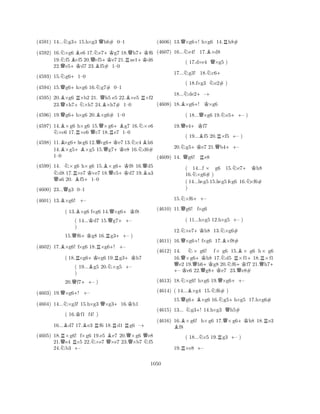 (4591) 14...Ng3+15.h×g3 Qh6# 0–1 
(4592) 16.N×g6 Be6 17.Ne7+Kg7 18.Qh7+Kf6 
19.f5×f5 20.Q×f5e7 21.Rae1d6 
22.Qe5+Kd7 23.Bf5# 1–0 
(4593) 15.Ng6+1–0 
(4594) 15.Qg6+h×g6 16.Ng7# 0–1 
(4595) 20.B×g6 R×b2 21. Qh5 e5 22.B×e5 R×f2 
23.Q×h7+N×h7 24.B×h7# 1–0 
(4596) 19.Qg6+h×g6 20.B×g6# 1–0 
(4597) 14.B×g6 h×g6 15.Q×g6+Bg7 16.N×e6 N×e6 17.R×e6 Qc7 18.Re7 1–0 
(4598) 11.B×g6+h×g6 12.Q×g6+Ke7 13.Nc4Bh6 
14.×g5+B×g5 15.g7e8 16.d6# 
1–0 
(4599) 14. N×g6 h×g6 15.B×g6+Kf8 16.Qd5 Nd8 17.R×e7 K×e7 18.Qc5d7 19.Ba3 Qa6 20. Bf5+1–0 
(4600) 23...Qg3 0–1 
(4601) 13.B×g6! +– 
( 13.B×g6 f×g6 14.Q×g6+Kf8 
( 14...Kd7 15.Qg7++– 
) 
15.Qf6+Kg8 16.Rg3++– ) 
(4602) 17.B×g6! f×g6 18.R×g6+! +– 
( 18.R×g6+K×g6 19.Rg3+Kh7 
( 19...Bg5 20.N×g5 +– 
) 
20.Qf7++– ) 
(4603) 19.Q×g6+! +– 
(4604) 14...N×g3! 15.h×g3 Q×g3+16.Kh1 
( 16.Kf1 f4! ) 
16...Bd7 17.Be3 Rf6 18.Rd1 Rg6 –+ 
(4605) 18.R×g6! f×g6 19.e5 Be7 20.Q×g6 Qe8 
21.Qe4 Rc5 22.N×e7 Q×e7 23.×b7 Nf5 
24.Nb3 +– 
(4606) 13.Q×g6+! h×g6 14.Rh8# 
(4607) 16...Ne4! 17.B×d8 
( 17.d×e4 Q×g5 ) 
17...Ng3! 18.Nc6+ 
( 18.f×g3 Ne2# ) 
18...Nde2+–+ 
(4608) 18.B×g6+! K×g6 
( 18...Q×g6 19.Ne5++– ) 
19.Qe4+Kf7 
( 19...Bf5 20.R×f5 +– ) 
20.Ng5+Ke7 21.Qb4++– 
(4609) 14. Qg6! Re8 
( 14...f × g6 15.Ne7+Kh8 
16.N×g6# ) 
( 14...h×g5 15.h×g5 f×g6 16.N×f6# 
) 
15.N×f6++– 
(4610) 11.Qg6! f×g6 
( 11...h×g5 12.h×g5 +– ) 
12.N×e7+Kh8 13.N×g6# 
(4611) 16.Q×g6+! f×g6 17.B×f8# 
(4612) 14. N× g6! f× g6 15.B× g6 h× g6 
16.Q×g6+Kh8 17.Nd5 R×f1+18.R×f1 e2 19.Qh6+ g8 20.f6+Kf7 21.Qh7+ – Ke6 22.Qg8+Ke7 23.Qe8# 
(4613) 18.N×g6! h×g6 19.Q×g6++– 
(4614) ( 14...B×g4 15.Nf6# ) 
15.Qg6+B×g6 16.Ng5+h×g5 17.h×g6# 
(4615) 13... Ng3+! 14.h×g3 Qh5# 
(4616) 16.B×g6! h×g6 17.Q×g6+Kh8 18.Re3 f8 
( 18...Nc5 19.Rg3 +– ) 
19.R×e8 +– 
1050 
 