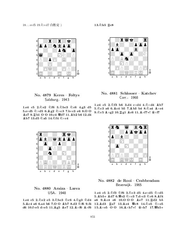Chess 5334 problems combinations & games