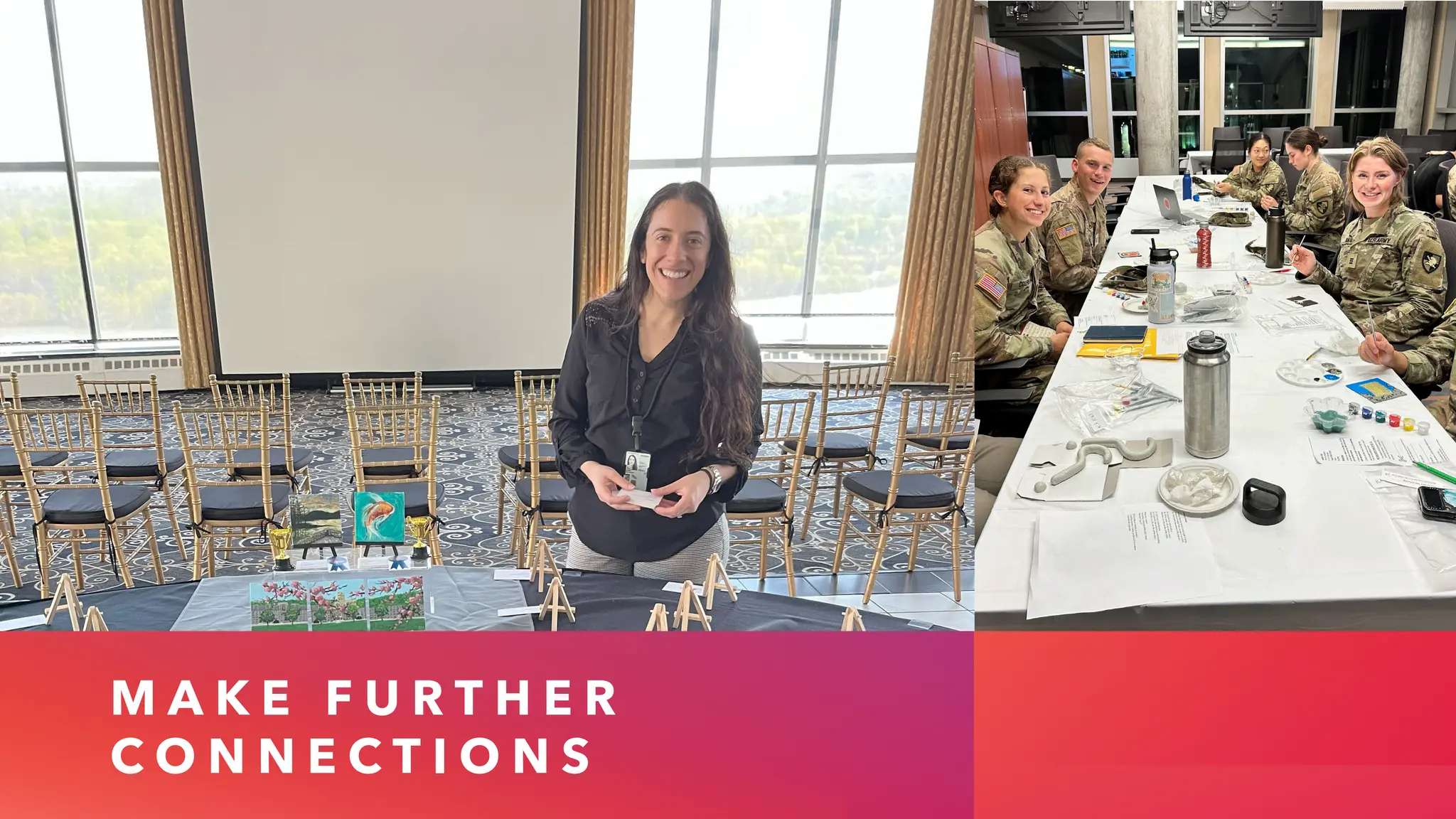 M A K E F U R T H E R
C O N N E C T I O N S
 