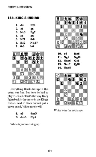 CARDOZA PUBLISHING • CHESS OPENING TRAP OF THE DAY
185. GRiiNFELD DEFENSE
1. d4 N£6
2. c4 g6
3. Nc3 d5
4. N£3 Bg7
5. Bg5 N...