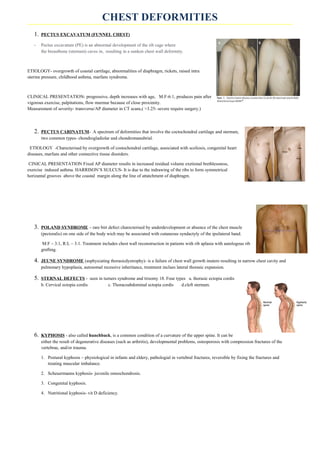 Chest deformities | DOC