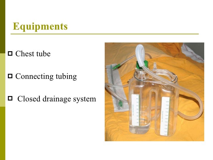 Chest Drains