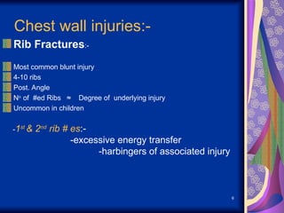 Course Rib Closure Chest injuries & their Management lecture.ppt