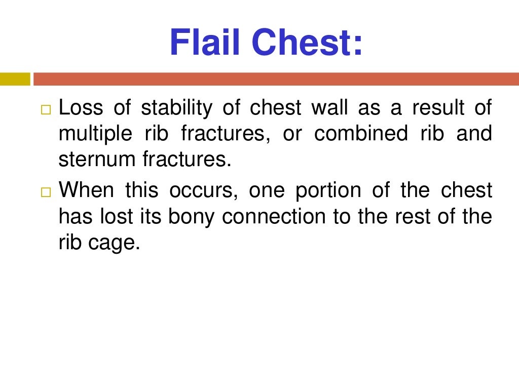 Chest injury