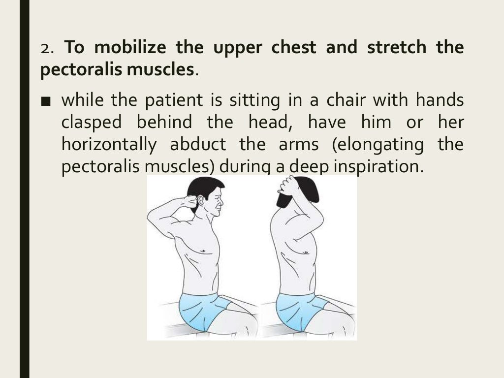 Chest mobilization exercises, Butterfly Technique