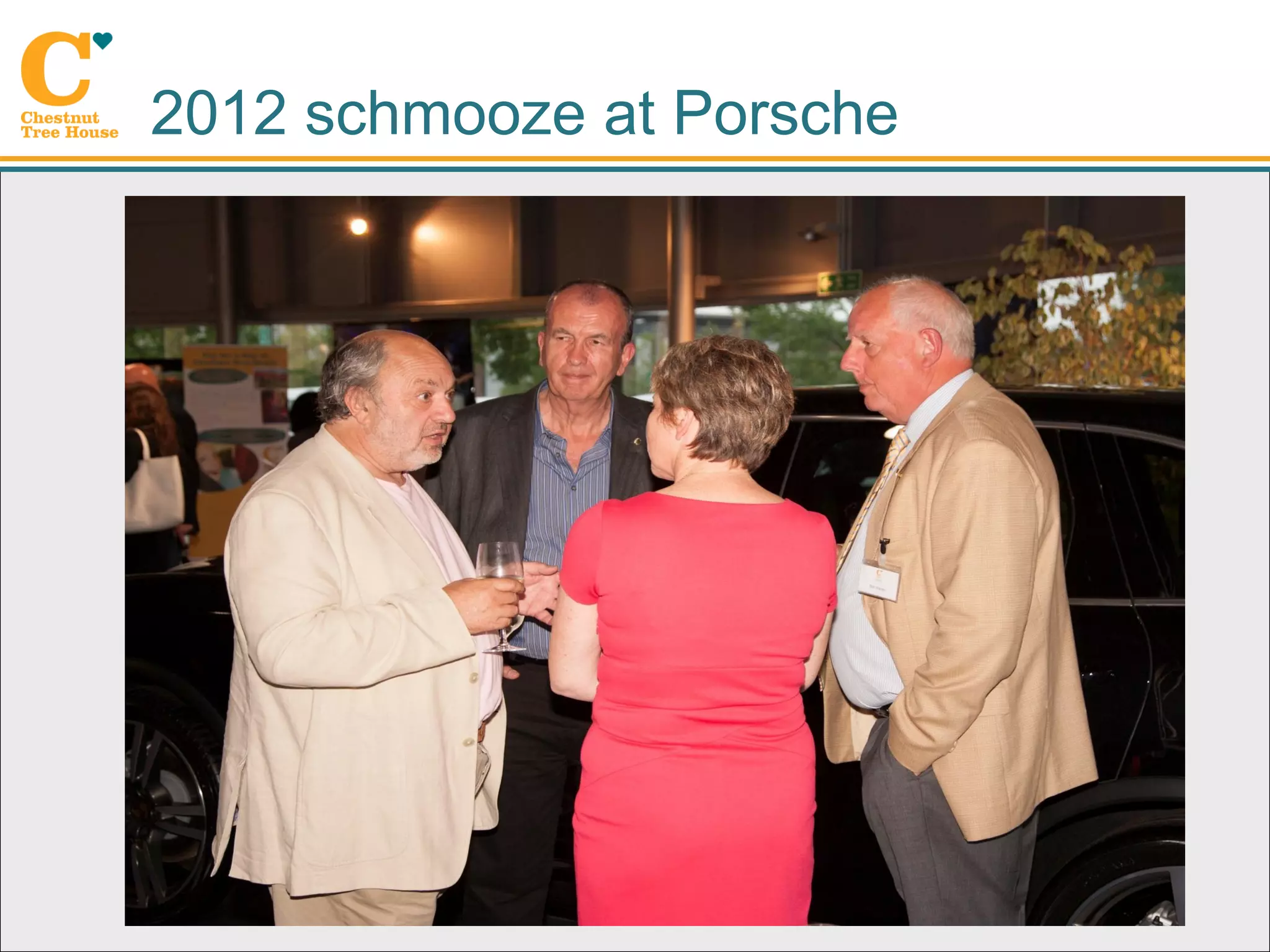 2012 schmooze at Porsche
 