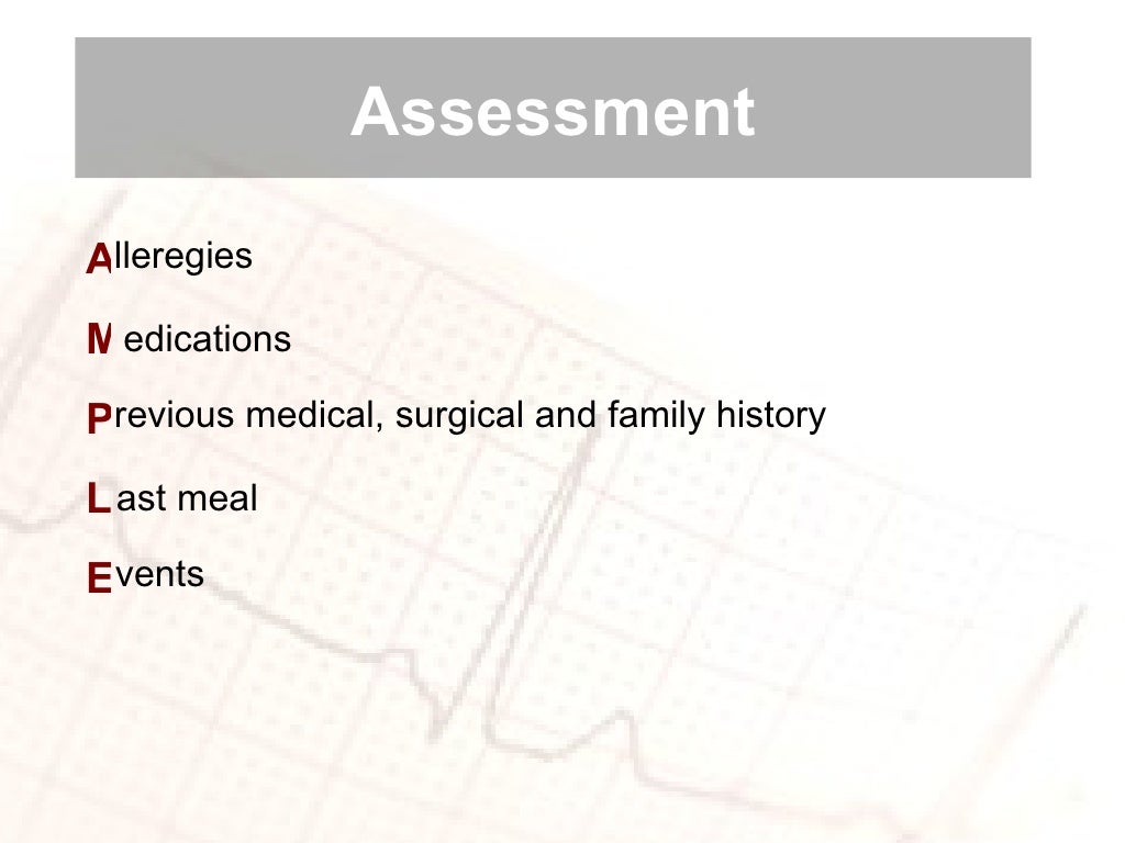 Chest pain nursing assessment and management