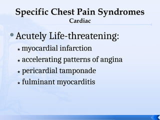 Comprehensive Guide to Triage and Management of Life-Threatening Chest ...