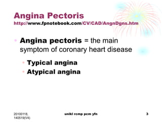 Chest pain in primary care | PDF