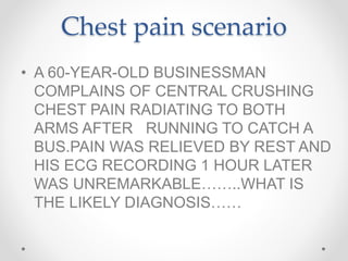 Chest pain | PPTX