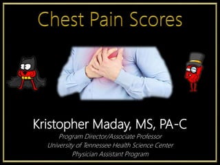 Kristopher Maday, MS, PA-C
Program Director/Associate Professor
University of Tennessee Health Science Center
Physician Assistant Program
 