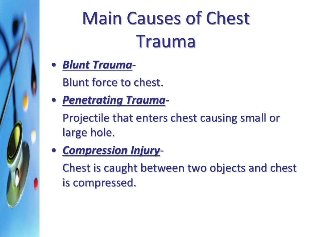 Chest trauma
