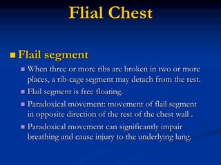 chest trauma no orthopedist presentation | PDF