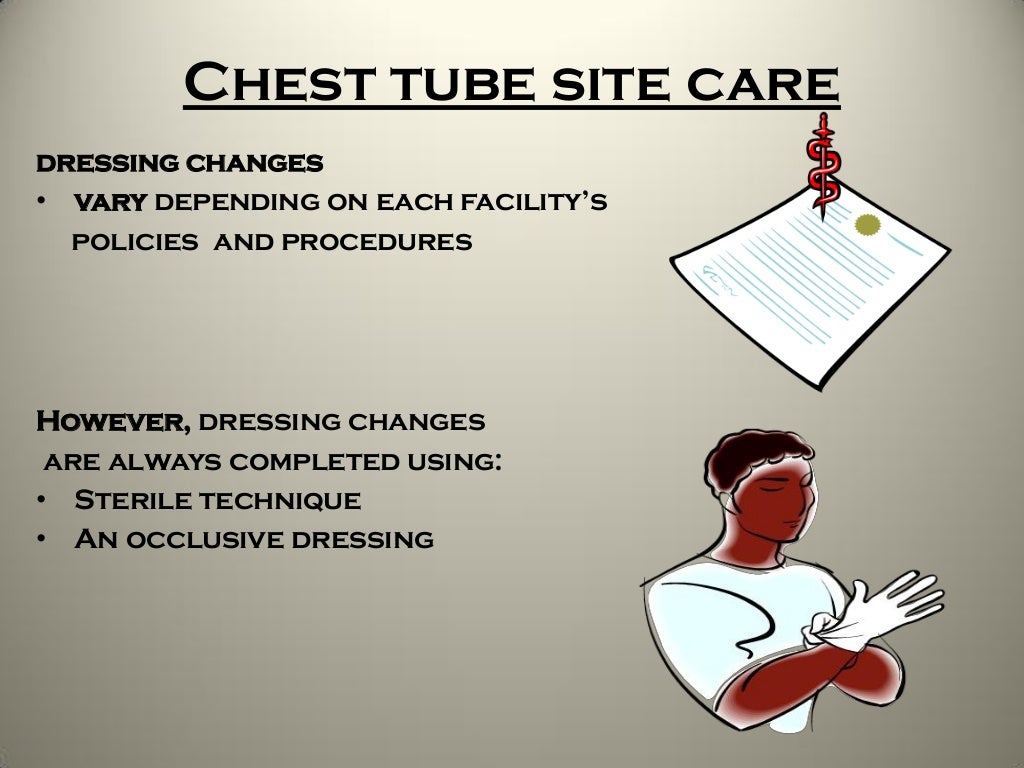 Chest Tube Care Copy 5F6