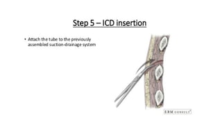 Chest Tube Insertion clinical based presentation | PPTX