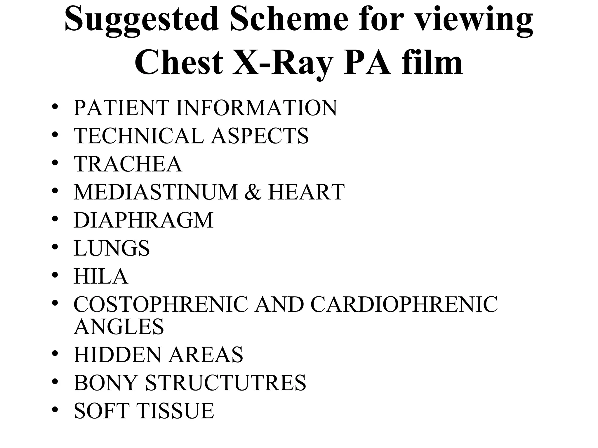 Chest x ray and other imaging investigations of chest by dr bishnu | PDF