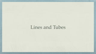 Lines and Tubes
 