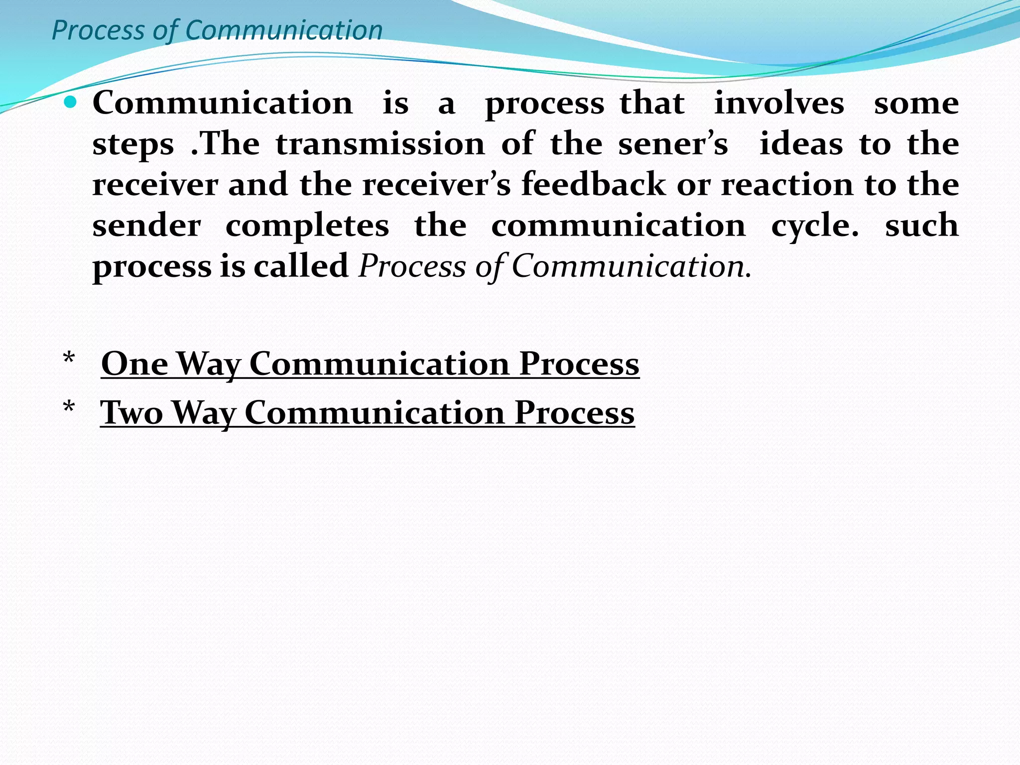 communication process and models | PPTX