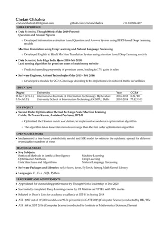 Chetan chhabra resume_jan2021 | PDF image.