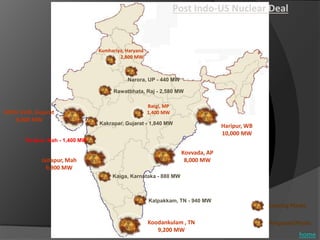 Narora Map nuclear disasters | PPTX
