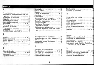 Chevette 1980 manual do proprietario