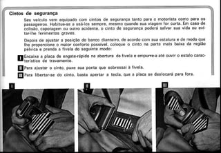 Chevette 1980 manual do proprietario