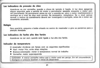 Chevette 1980 manual do proprietario