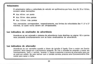 Chevette 1980 manual do proprietario