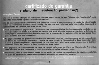 Chevette 1980 manual do proprietario