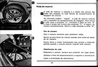 Chevette 1980 manual do proprietario
