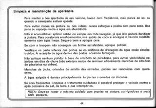 Chevette 1980 manual do proprietario