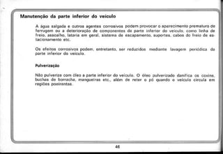 Chevette 1980 manual do proprietario