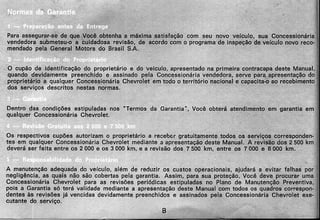 Chevette 1980 manual do proprietario