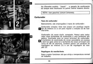 Chevette 1980 manual do proprietario