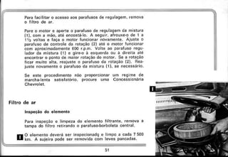Chevette 1980 manual do proprietario