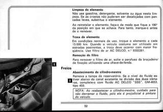 Chevette 1980 manual do proprietario