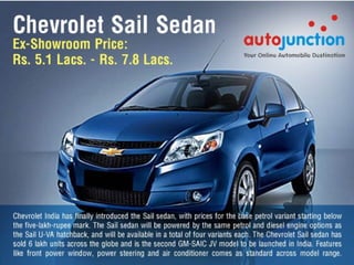 Chevrolet Sail Sedan 1.3 Diesel 