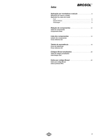 3
No segmento da indústria brasileira de autopeças,
inúmeras empresas tiveram importante papel no
desenvolvimento do País nas últimas décadas. Algumas,
como a Dana Corporation, acompanham a evolução
desse setor desde a implantação da indústria
automobilística nacional.
Um dos maiores fabricantes de autopeças do mundo, a
Dana equipa mais de 95% dos 700 milhões de veículos
que rodam pelos cinco continentes. Sua linha de
produtos, ampla e diversiﬁcada, é produzida em 300
grandes centros de produção em 36 países, envolvendo
mais de 75.000 funcionários.
A Dana Corporation chegou ao Brasil em 1957, quando
adquiriu participação na Albarus S.A., empresa fundada
em Porto Alegre (Rio Grande do Sul) dez anos antes.
Nesses quase 50 anos, suas operações no Brasil
evoluíram em ritmo acelerado, constituindo-se hoje,
num grupo de empresas dedicadas à fabricação,
montagem e distribuição de componentes e sistemas
para motores, conjuntos de suspensão ou transmissão
de força automotriz.
Divisão Fluid System
Criada a partir da união com a Echlin, em 1998, a divisão
ampliou a linha de soluções oferecidas pela Dana com
carburadores, mangueiras, materiais para freio e
bombas para água, óleo e combustível.
Divisão FTE
Inaugurada em 1999, é a primeira fábrica nacional de
cilindros hidráulicos em plástico para acionamentos de
embreagem.
Divisão Glacier Vandervell
Fornece bronzinas para motores e mancais
autolubriﬁcantes para as mais variadas aplicações
automotivas.
Divisão Nakata
Fundada em 1952, a Nakata produz autopeças desde a
implantação da indústria automobilística nacional. Com
unidades no Brasil e Argentina, a empresa é o maior
fabricante brasileiro de componentes de suspensão.
Divisão Parish
Marco da entrada da Dana no segmento nacional de
produtos estruturais, fornece chassis e longarinas para
caminhões, ônibus e picapes.
Divisão Perfect Circle
Instalada em 1991, marcou o retorno da marca Perfect
Circle ao Brasil. Produz anéis de pistão para os
principais fabricantes nacionais de motores e mercado
de reposição.
Divisão Módulos e Sistemas
Em 1998, foi responsável pelo lançamento mundial do
conceito de Rolling Chassis™, fornecido para a picape
Dodge Dakota. Hoje, produz sistemas modulares
completos para a DaimlerChrysler e Volvo.
Dana Albarus – Gravataí RS
Dana Parish – Osasco SP
Dana Nakata – Diadema SP
ATH – Porto Alegre RS
Dana: meio século de Brasil
 
