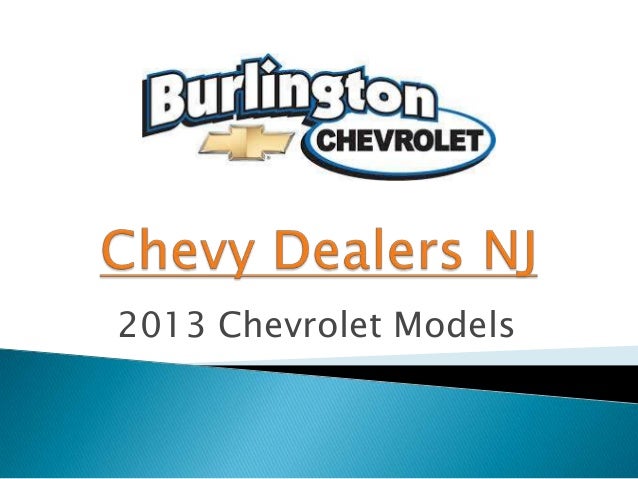 Chevy Dealers NJ