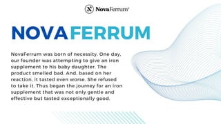 Chewable Iron Tablets For Kids and Adults - Nova Ferrum 