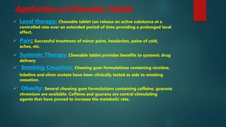 Systemic Tablets Chewable tablet | PPTX
