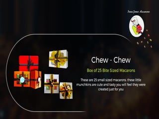 Chew – Chew - IsaacJones Macarons
