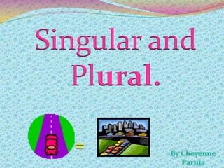 Singular and
   Plural.

  =
 