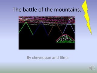 The battle of the mountains. By cheyequan and filma 