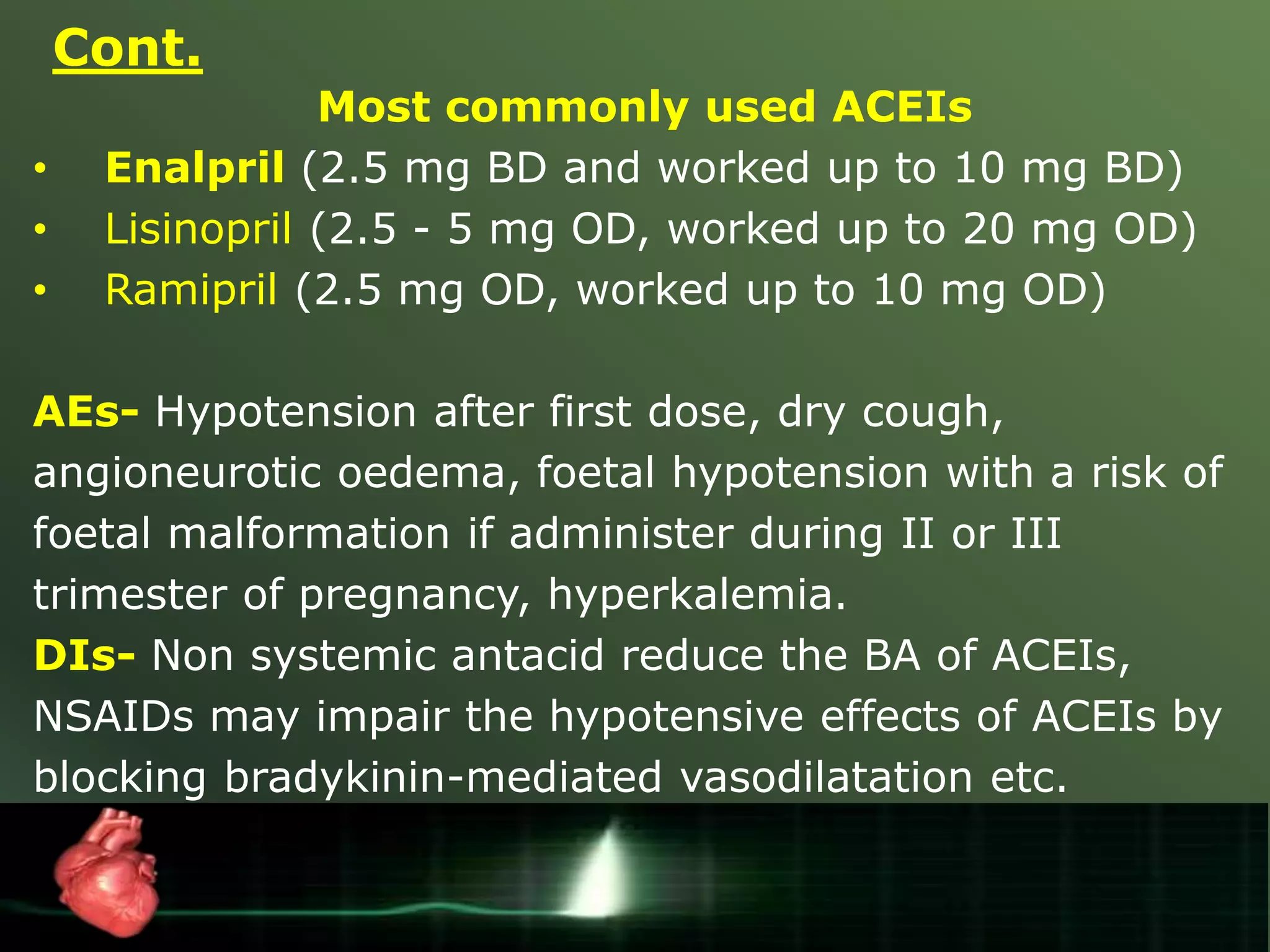 Drugs used in Congestive heart failure | PPTX