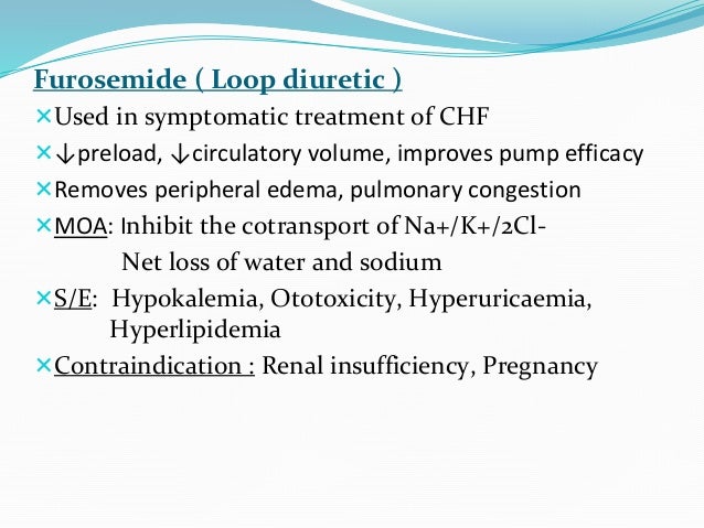 How Does Lasix Work In Pulmonary Edema